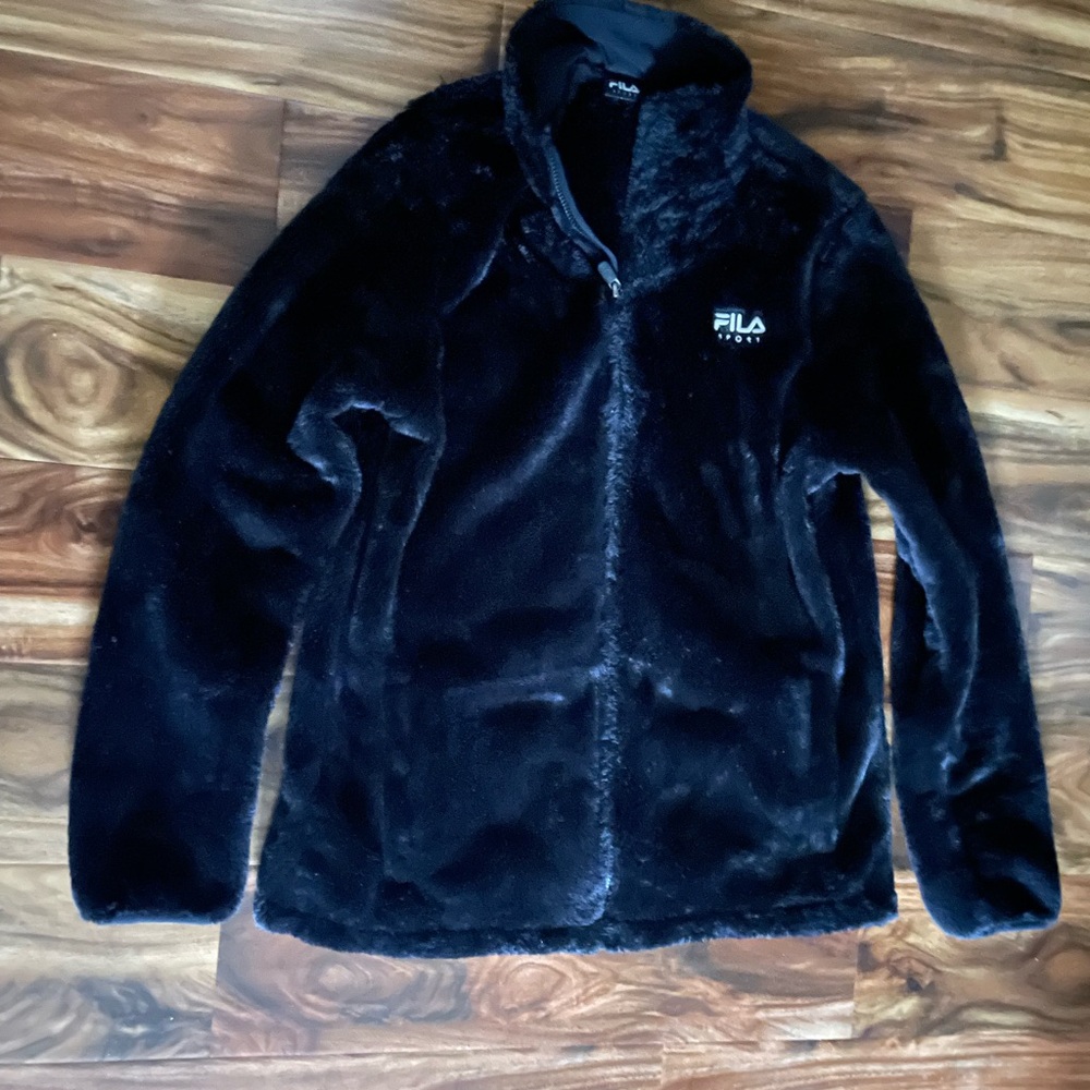 Fila Sport Faux Fur zip Jacket